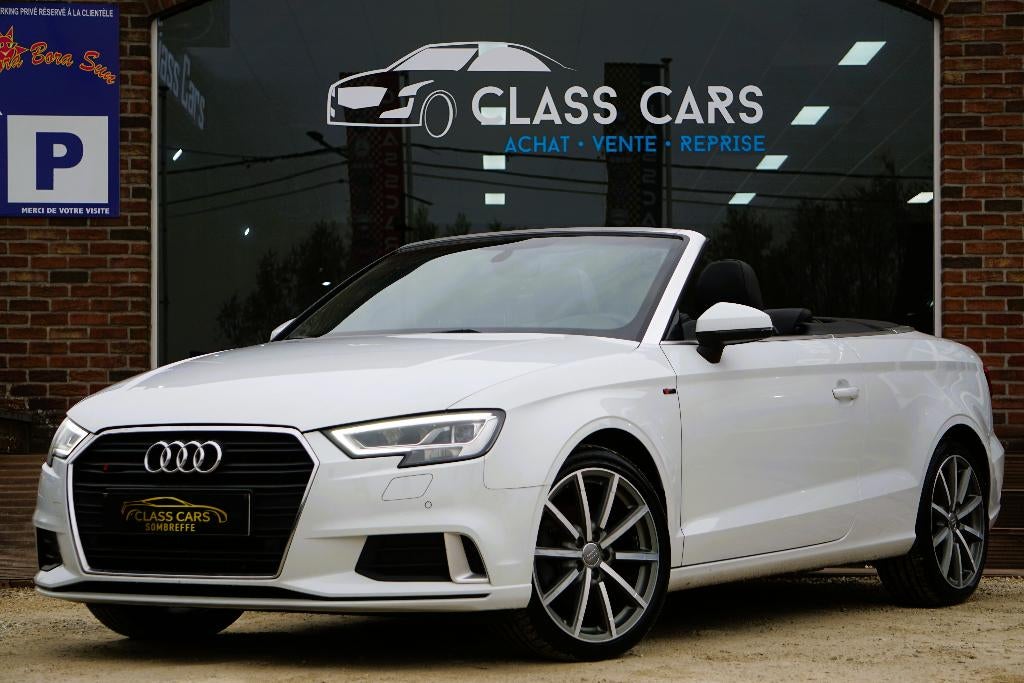 AUDI A3 Cabriolet 2.0 TDi S-LINE BOITE AUTO, Autos, Audi, Cuir, Achat, Entreprise, Cabriolet
