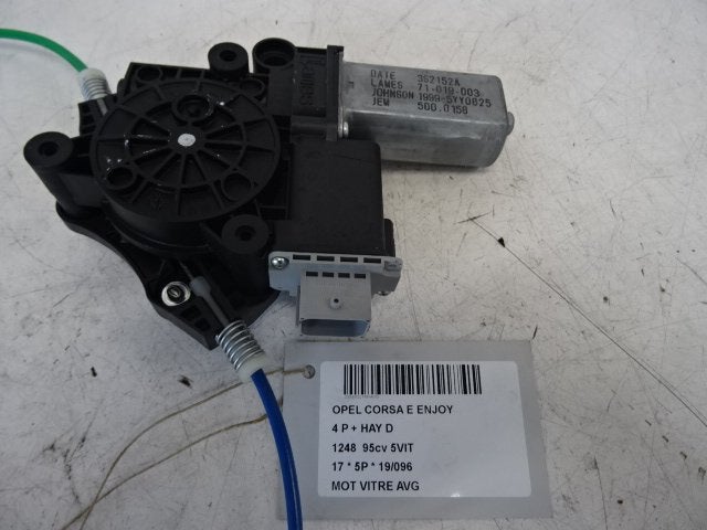 MOTEUR LEVE VITRE ELECTRIQUE AVANT GAUCHE Opel Corsa E, Utilisé, Gauche, Opel