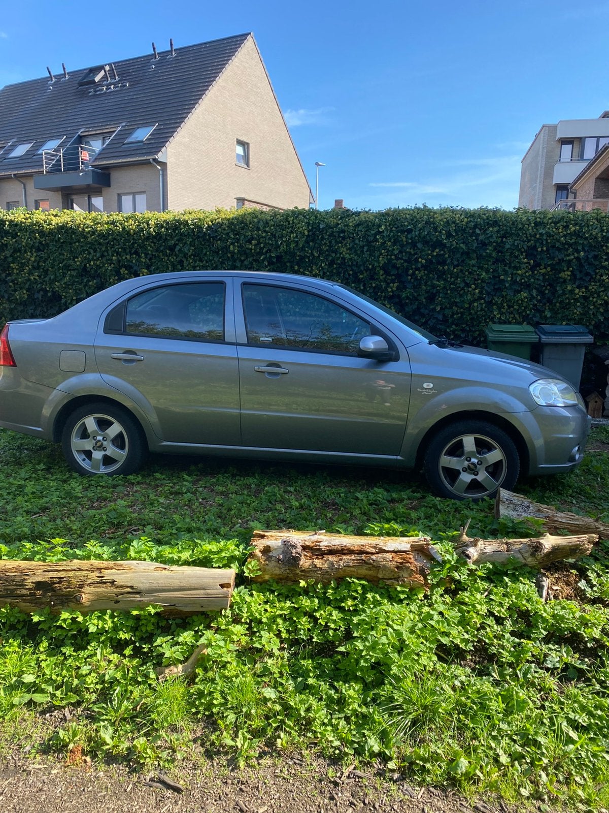 Chevrolet Aveo LT 1.4i 16v  2008, Voorwielaandrijving, Stof, 4 cilinders, Grijs