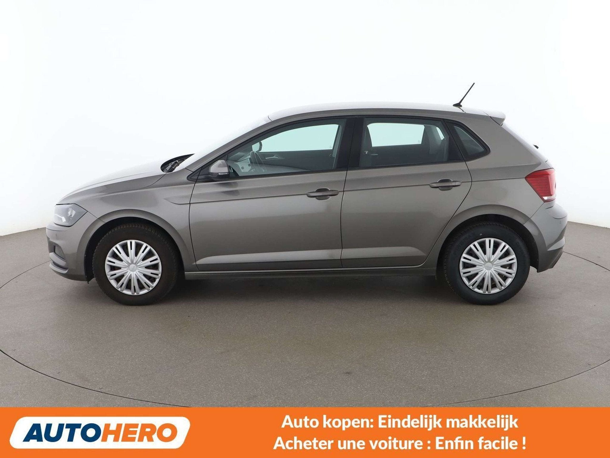 Volkswagen Polo 1.0 TSI Comfortline (bj 2019), Auto's, Stof, Overige brandstoffen, 5 deurs, Zilver of Grijs