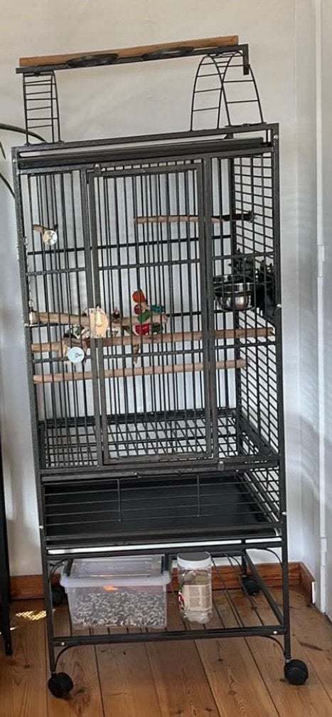 Papegaaienkooi te koop, Ophalen, Zo goed als nieuw