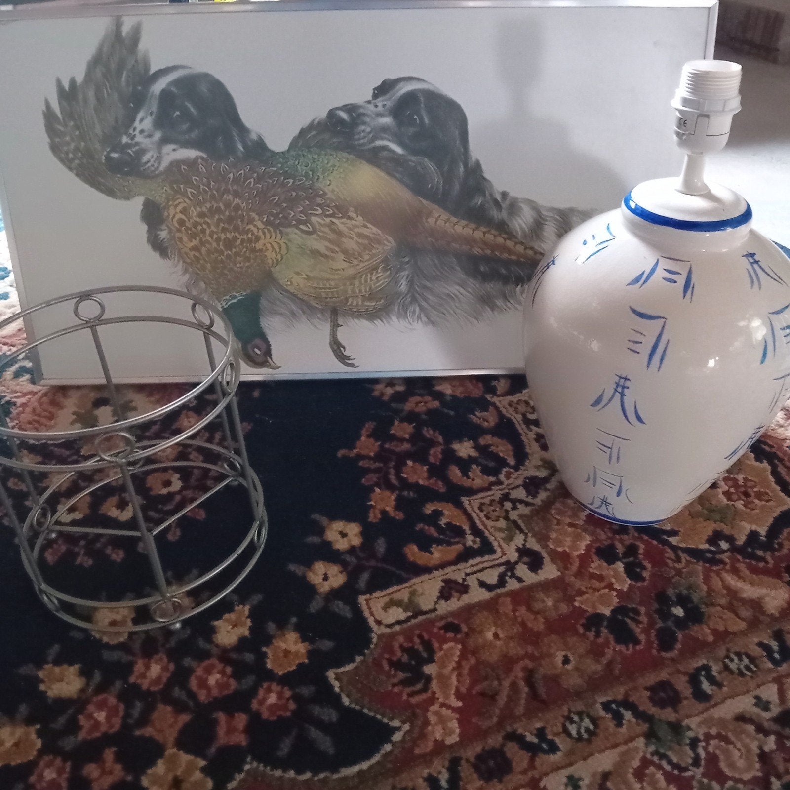 kader, staander, staande lamp gratis, Huis en Inrichting, Ophalen, Metaal