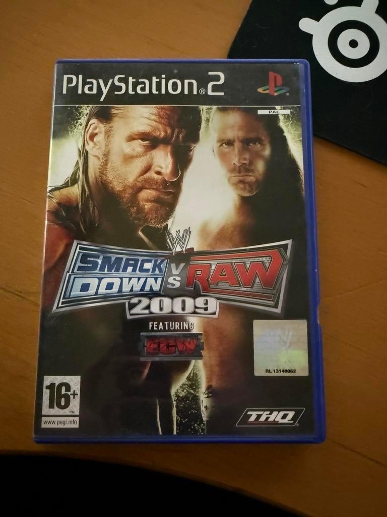 WWE Smackdown tegen Raw 2009 | Sony PlayStation 2, Ophalen of Verzenden, Zo goed als nieuw