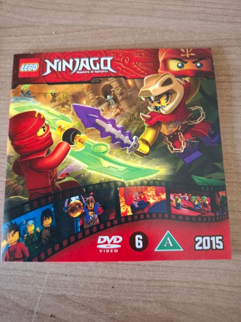 DVD Lego Ninjago, Lego, Overige typen, Nieuw, Ophalen of Verzenden