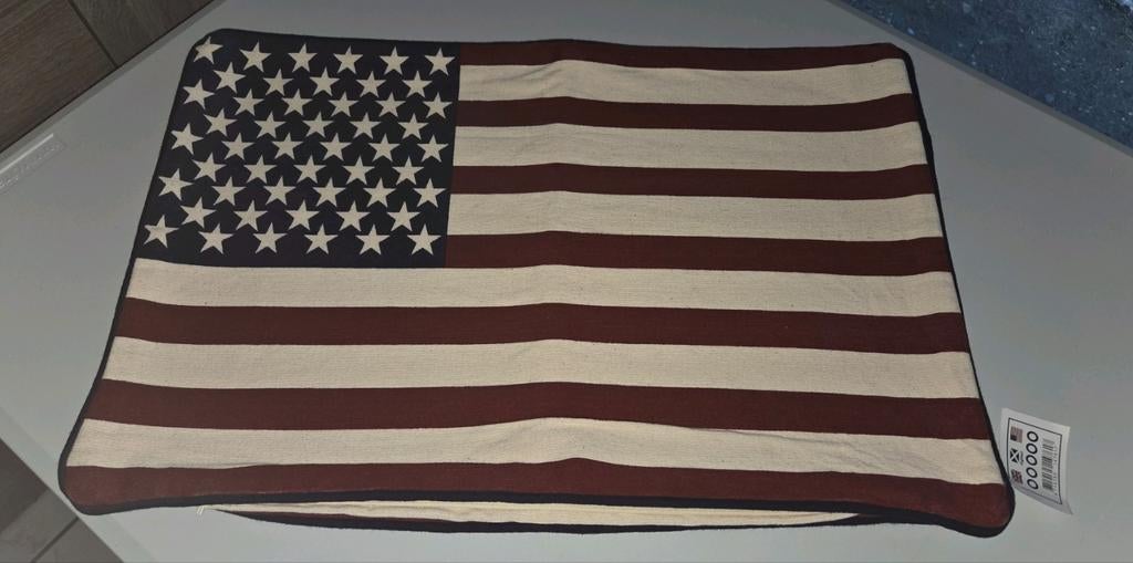 2 kussenslopen Amerikaanse vlag, Ophalen of Verzenden