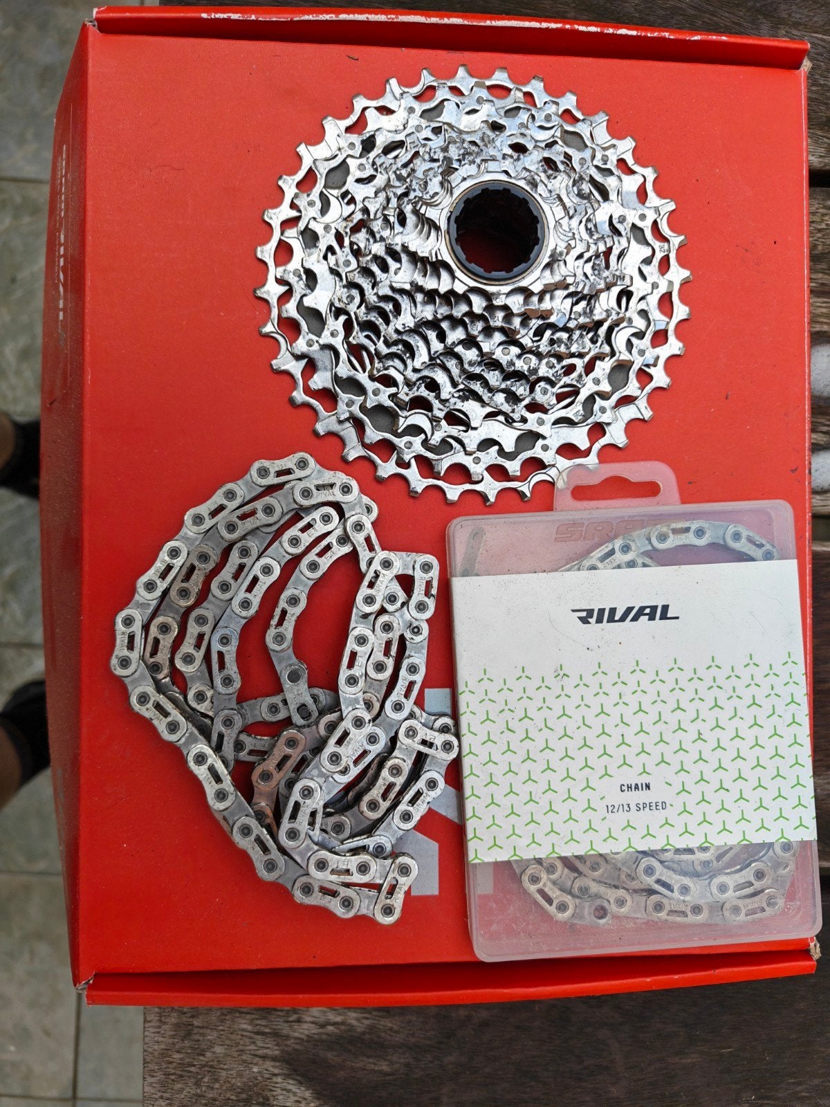 sram rival, Enlèvement ou Envoi, Comme neuf, SRAM