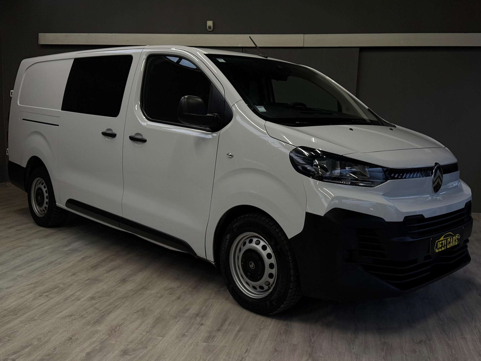 Citroen Jumpy 2.0 BlueHDi L3 Long dubbele cabine lichte vrac, Auto's, Automaat, Dealer onderhouden, Gebruikt, Wit