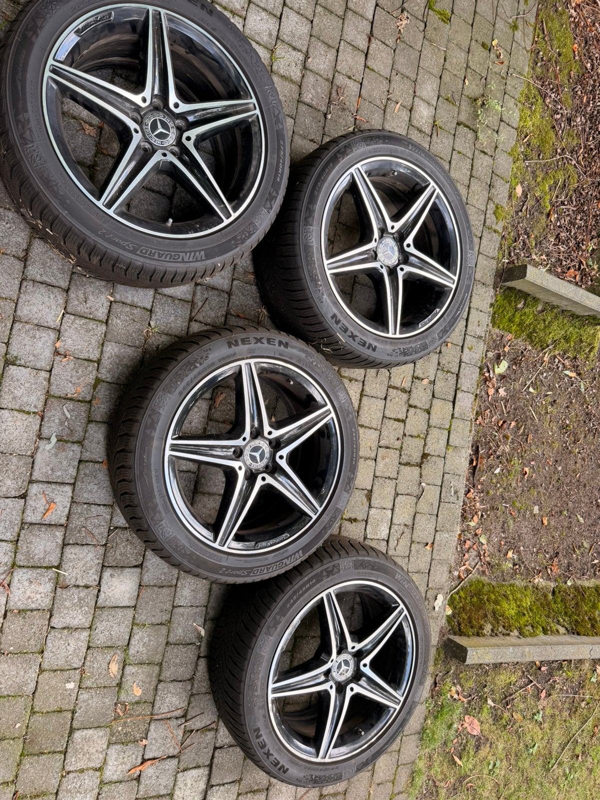 Mercedes‑AMG 18” Velgen, Ophalen, 18 inch, Banden en Velgen, Winterbanden