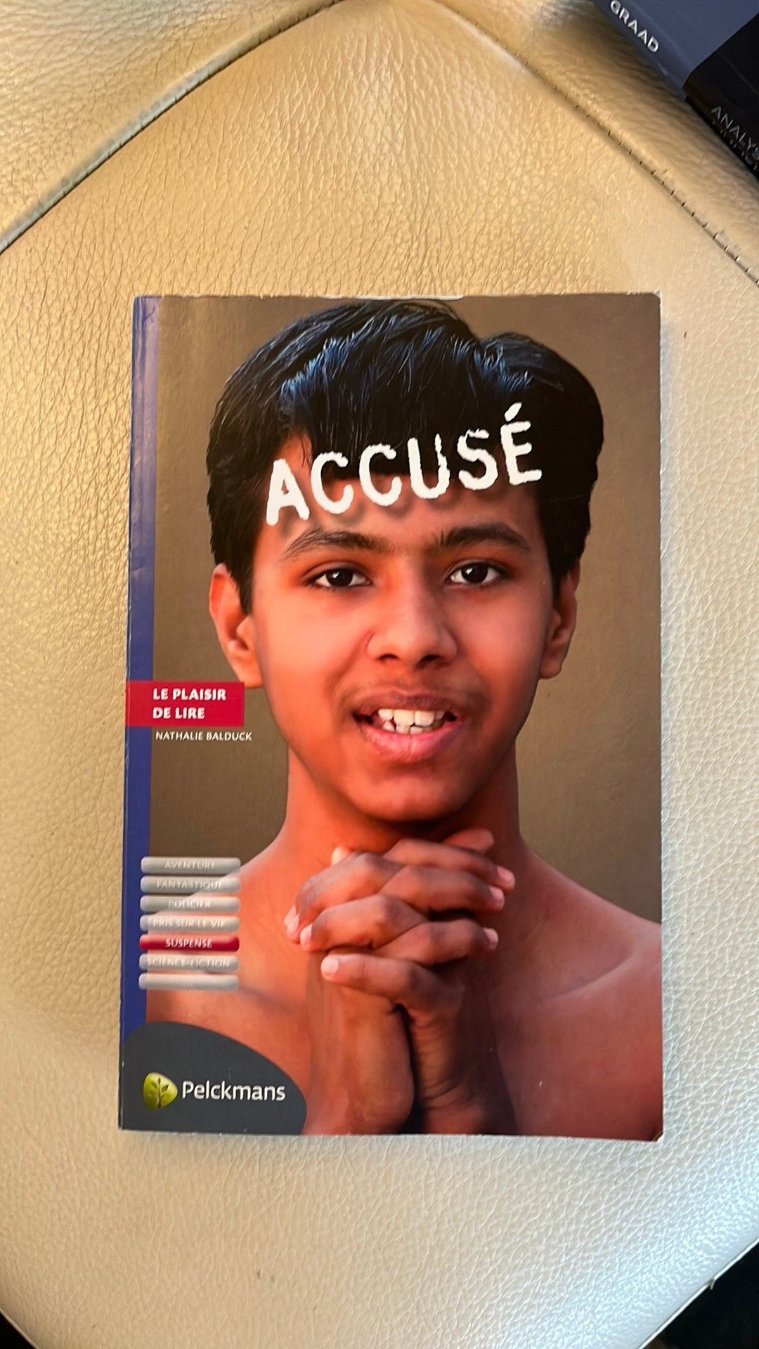 Accusé, Boeken, Ophalen of Verzenden, Zo goed als nieuw, Frans