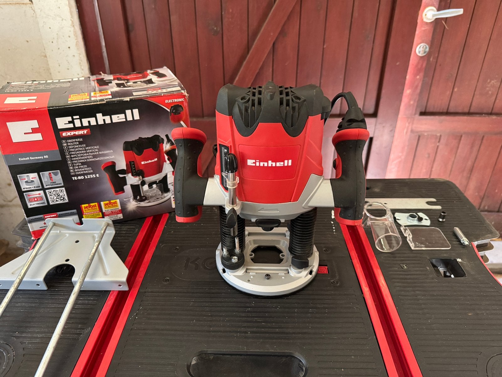Routeur Einhell (complet), Bricolage & Construction, Enlèvement ou Envoi, Comme neuf