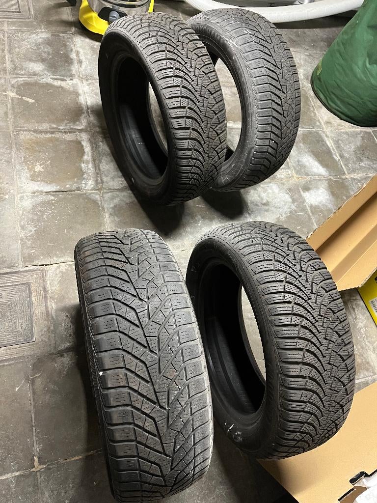 Pneus Hiver 2 GoodYear + 2 Yokohama, Pneus hiver, 16 pouces, 205 mm, Pneu(s)