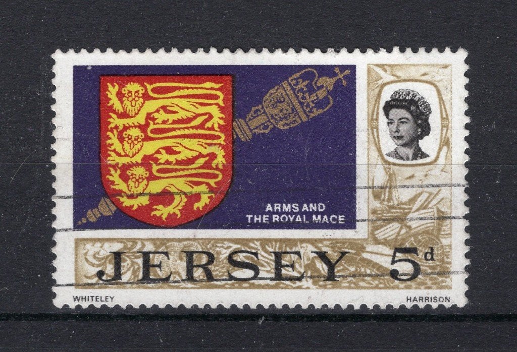 JERSEY Yt. 10 estampillé 1969, Envoi, Autres pays, Affranchi