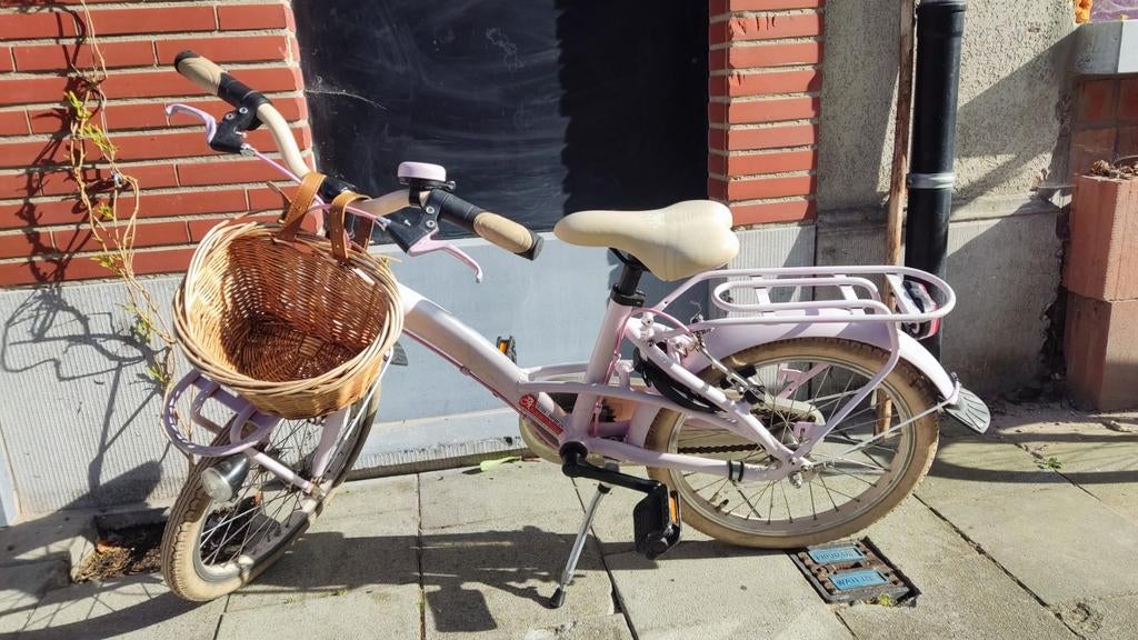 Meisjesfiets 18", Enlèvement, Utilisé, 16 à 20 pouces