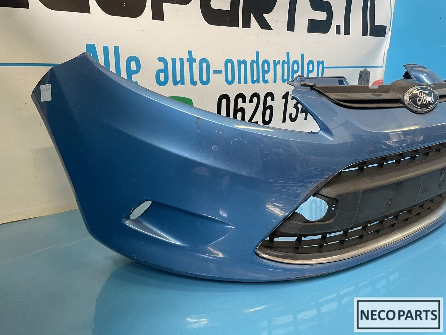 FORD FIESTA MK7 BUMPER VOORBUMPER ALLES LEVERBAAR ORIGINEEL, -, -, Avant, -