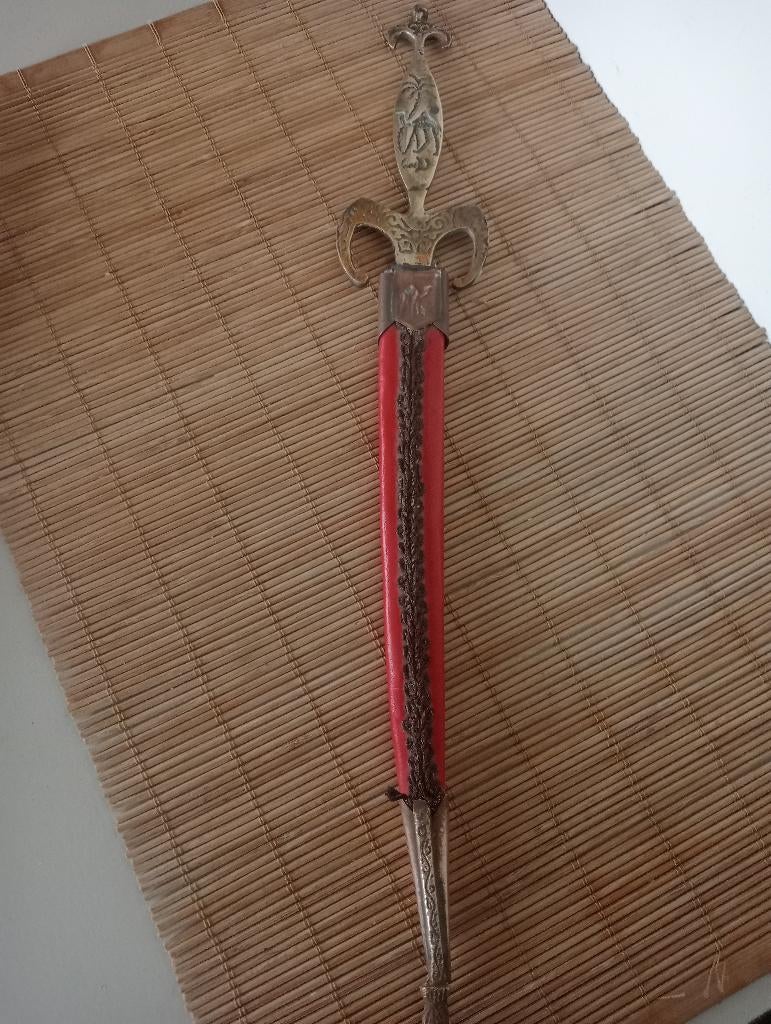 Vintage Marokko briefopener, Ophalen of Verzenden