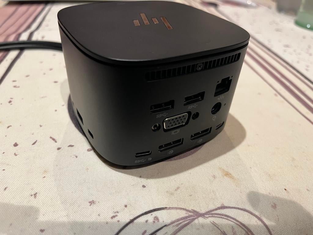 HP thunderbolt dock 230w g2, Computers en Software, Ophalen of Verzenden, Zo goed als nieuw