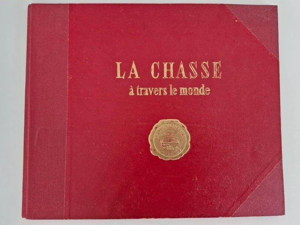 Prentjesalbum , De Werkende Bie, La Chasse , compleet , 1940, Ophalen of Verzenden, Gelezen, De Werkende Bie, Prentenboek