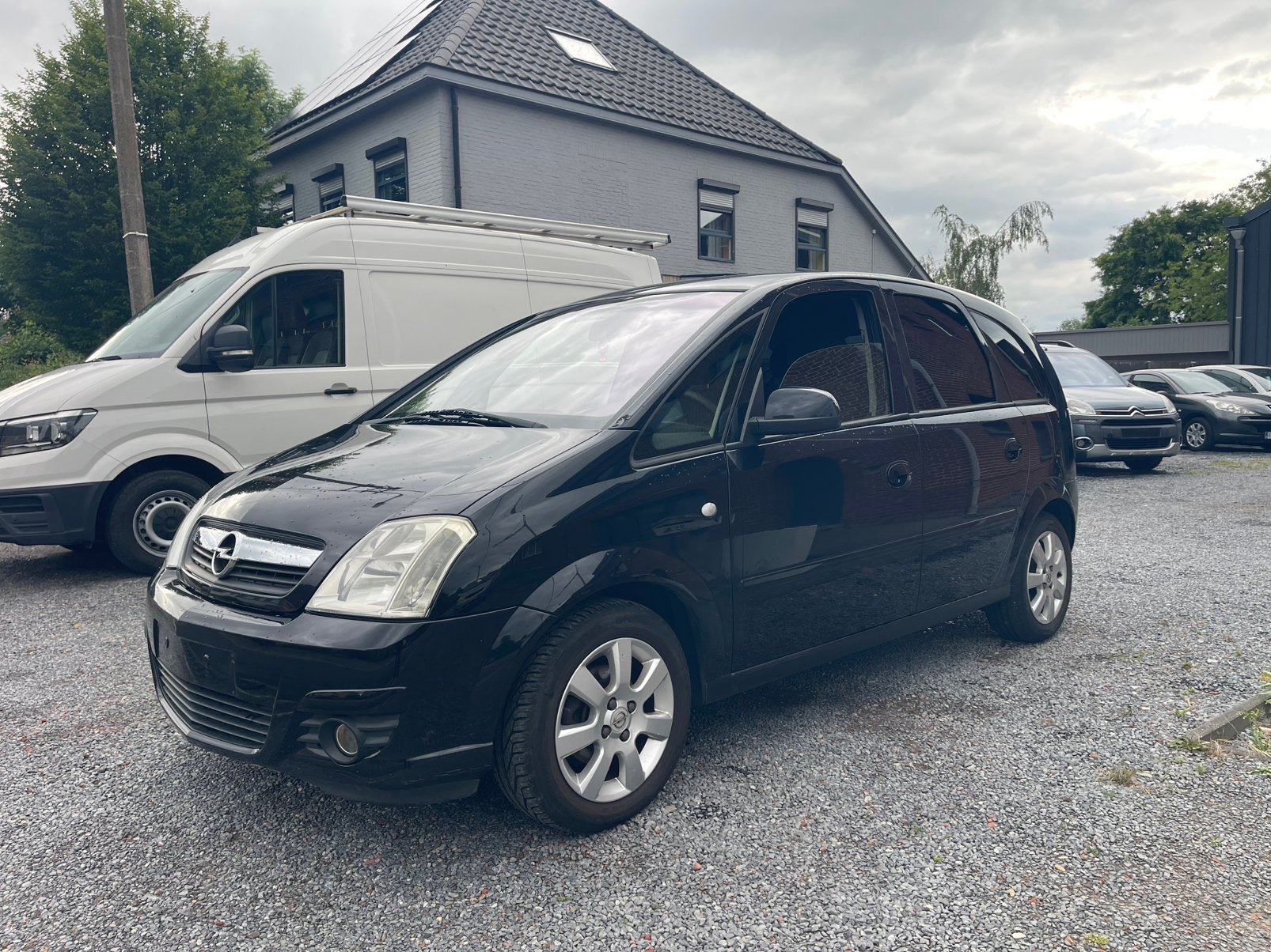 Opel Meriva 1.4i Benzine,Airco digitaal,..., Auto's, Opel, Monovolume, 4 cilinders, Zwart, Particulier