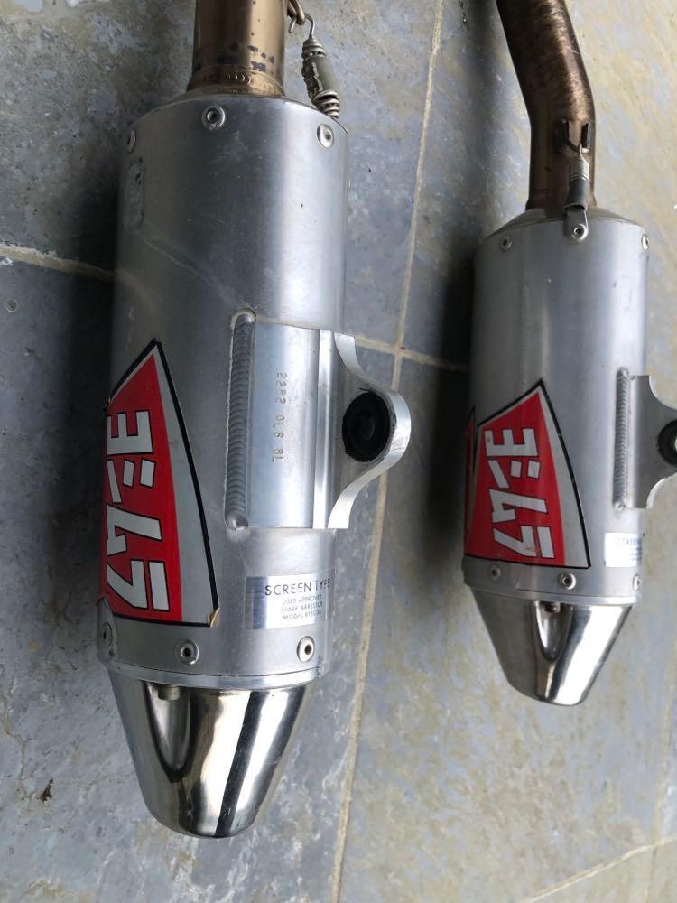 Yoshimura uitlaat Honda CRF 250R, Enlèvement, Utilisé