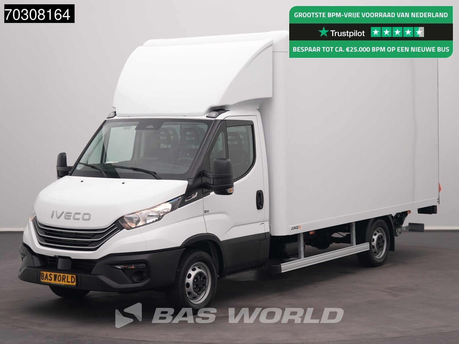 Iveco Daily 35S18 3.0L Automaat Laadklep Zijdeur 180PK Bakwa, Auto's, Automaat, Stof, Euro 6, 4 cilinders