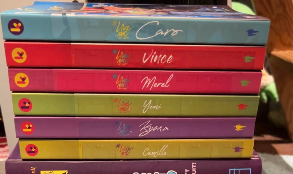 6 #LikeMe boeken(Reeks1), Enlèvement, Comme neuf, Série télévisée