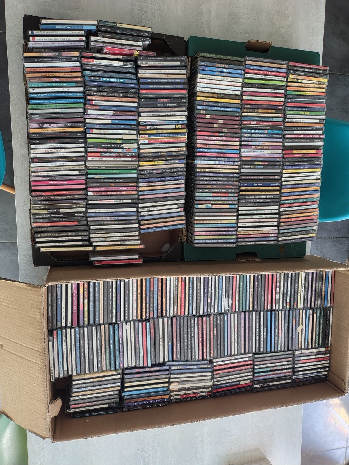 Lot cd's, Cd's en Dvd's, Ophalen, Gebruikt, Album