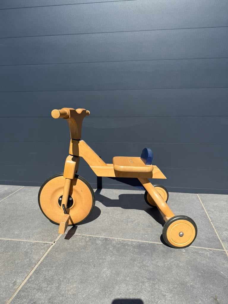 Tricycle bois - petit vélo en bois - JASPER TOYS, Enlèvement, Utilisé