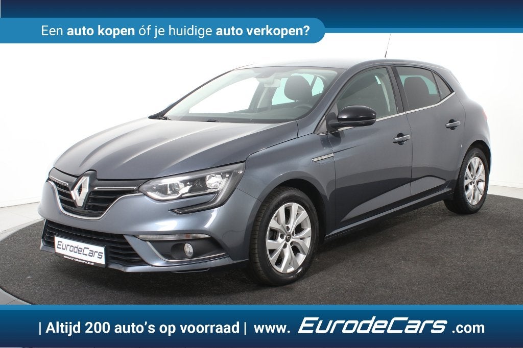 Renault Megane Limited *1ste Eigenaar*Navigatie*Keyless*, Voorwielaandrijving, Dealer onderhouden, Stof, 4 cilinders