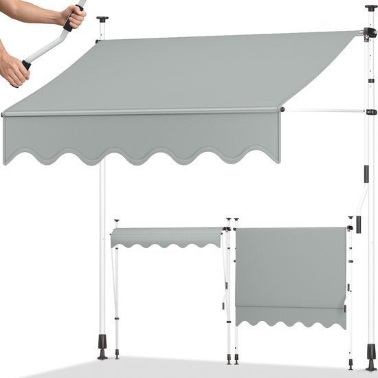Balkonluifel, Tuin en Terras, Schaduwdoeken, Ophalen, Nieuw