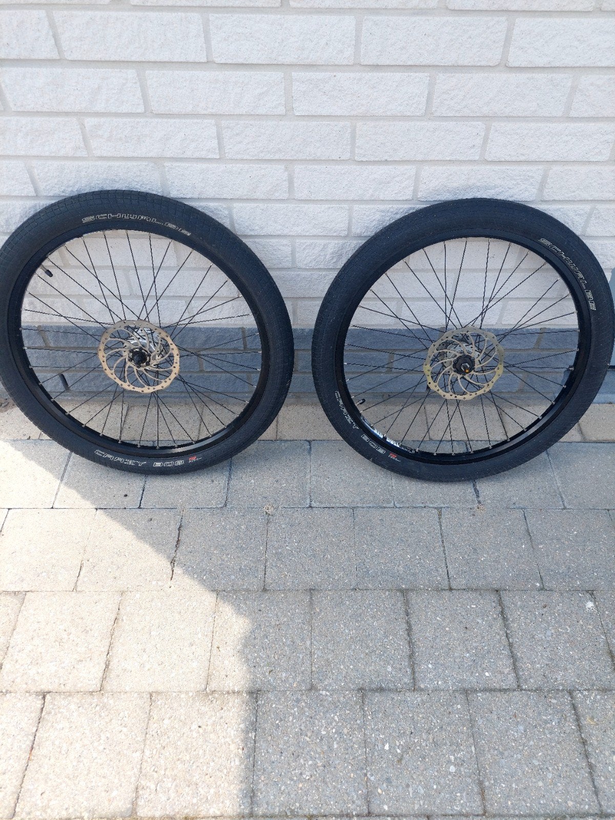 Set fat bike wielen.Sram versnellingen, Ophalen