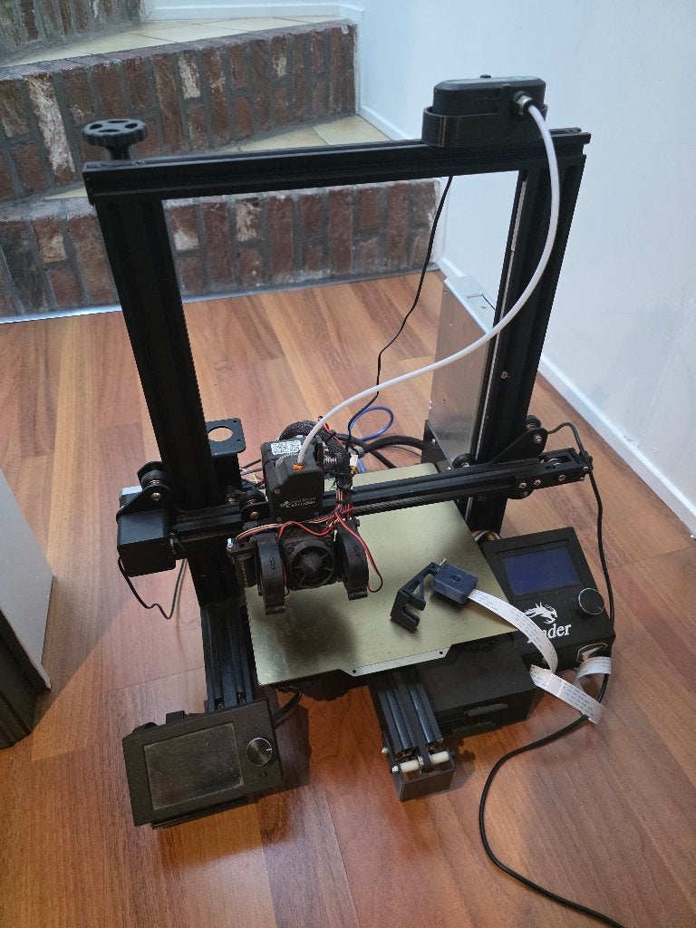 3D printer Creality Ender 3 pro + veel extra's, Enlèvement, Utilisé, Filament, Creality Ender