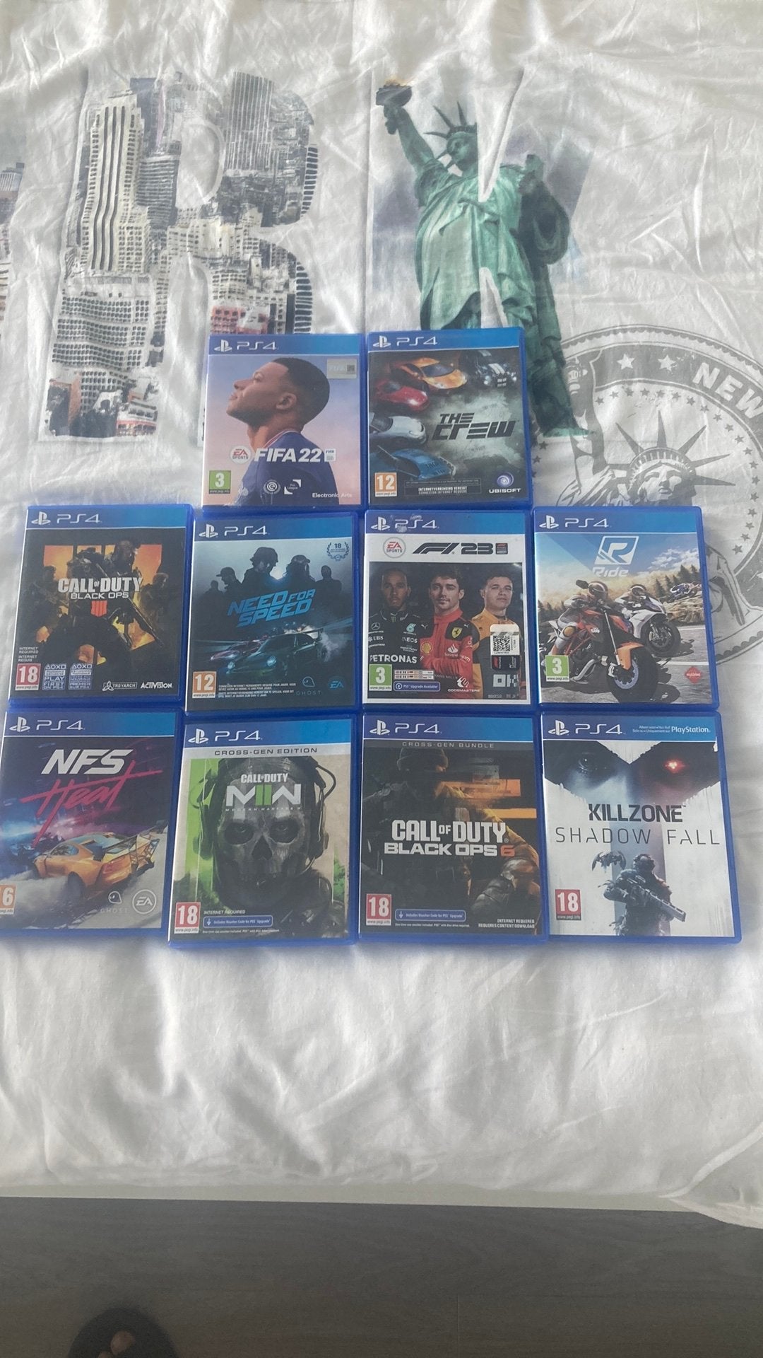 10 ps4 spellen 1 pakket, Games en Spelcomputers, Ophalen, Zo goed als nieuw