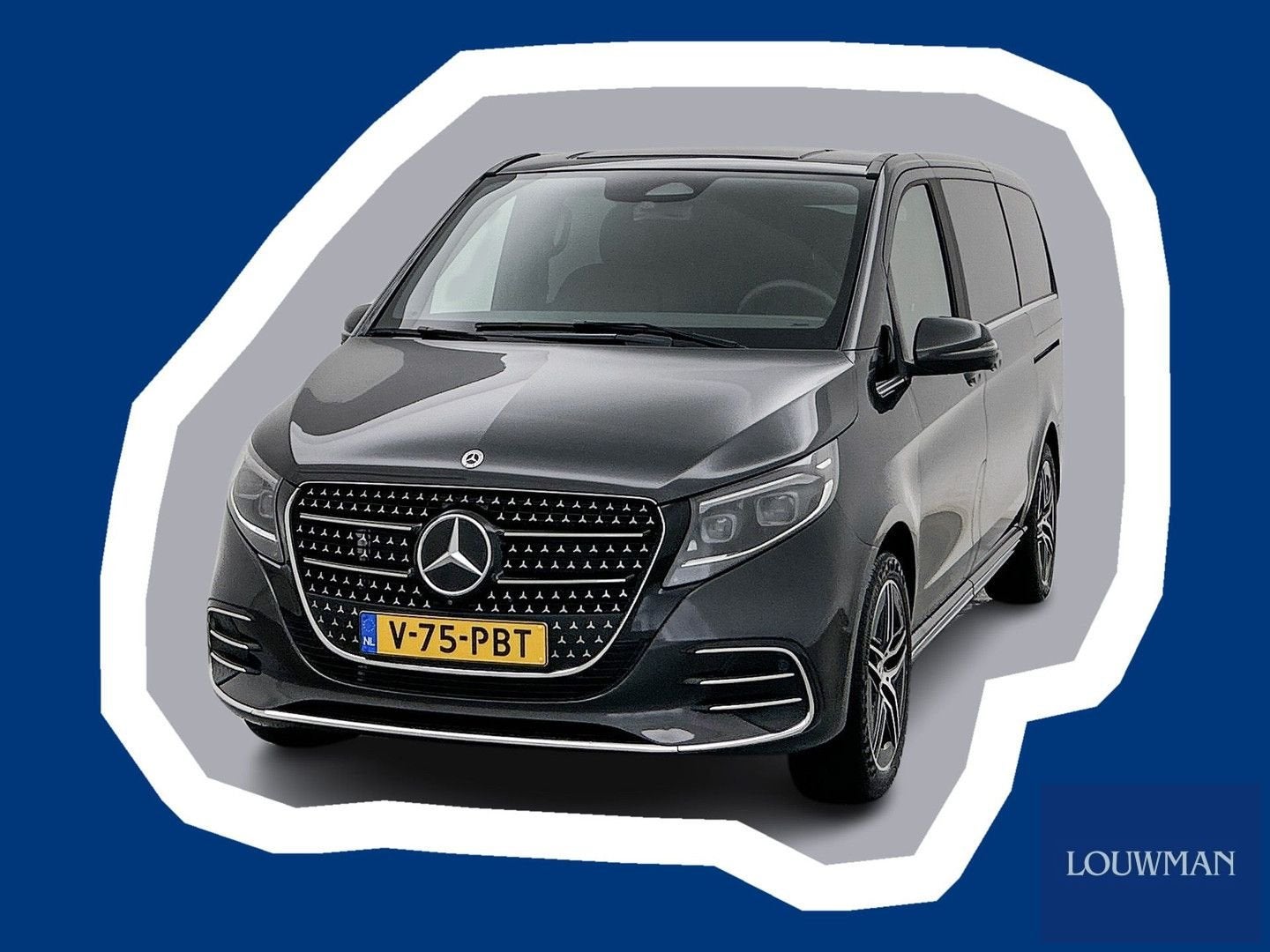 Mercedes-Benz V-klasse 300d Lang AMG Avantgarde Dubbele Cabi, Automaat, Monovolume, Parkeersensor, Bedrijf