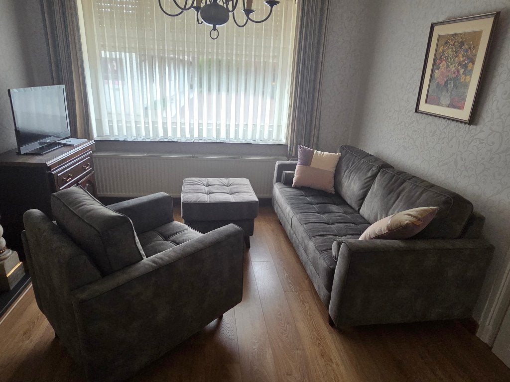 salon, Huis en Inrichting, Ophalen, Overige materialen, 150 tot 200 cm, Driepersoons