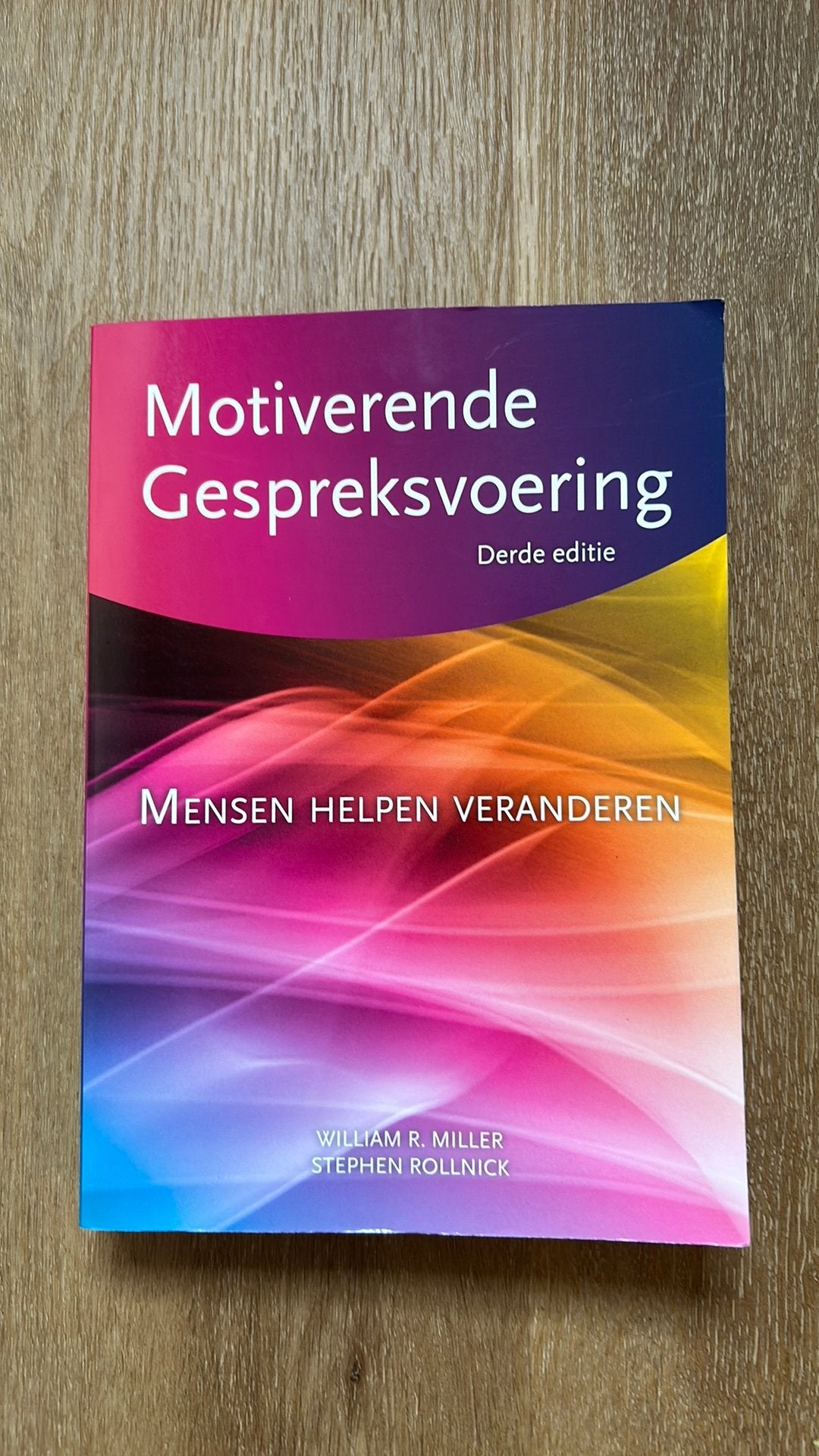 Motiverende gespreksvoering, Boeken, Ophalen, Zo goed als nieuw