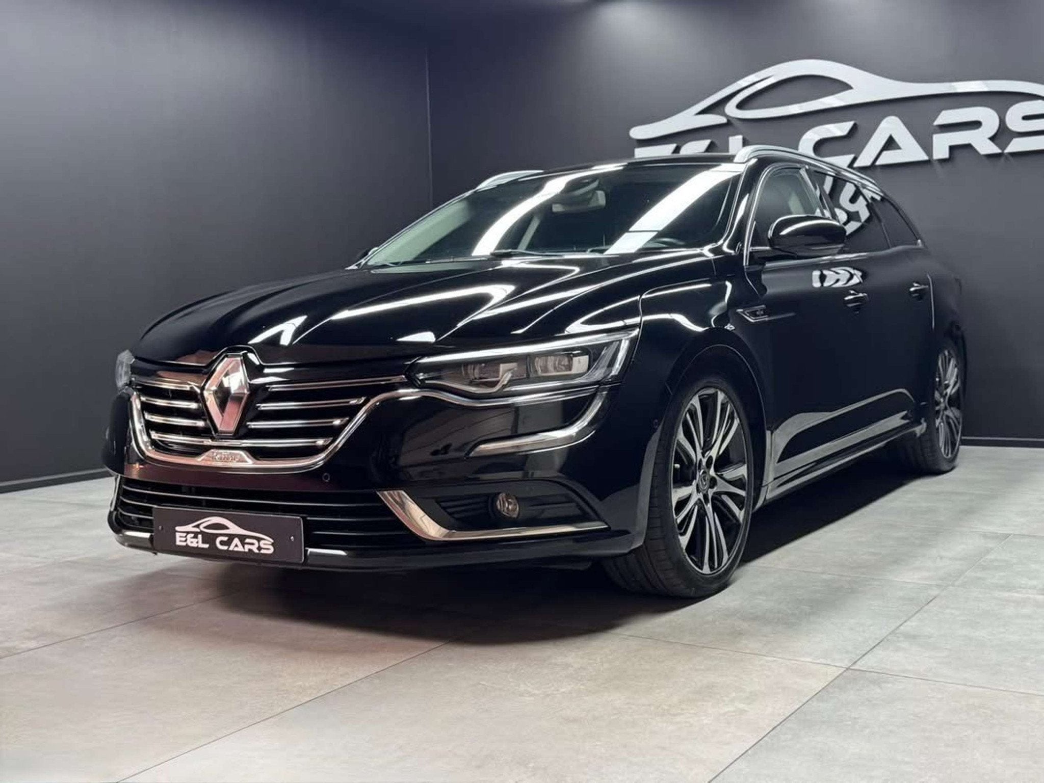 Renault Talisman Talisman SW 1.6 dCi Initiale Paris 4CONTROL, Auto's, Renault, Automaat, Gebruikt, 4 cilinders, Zwart