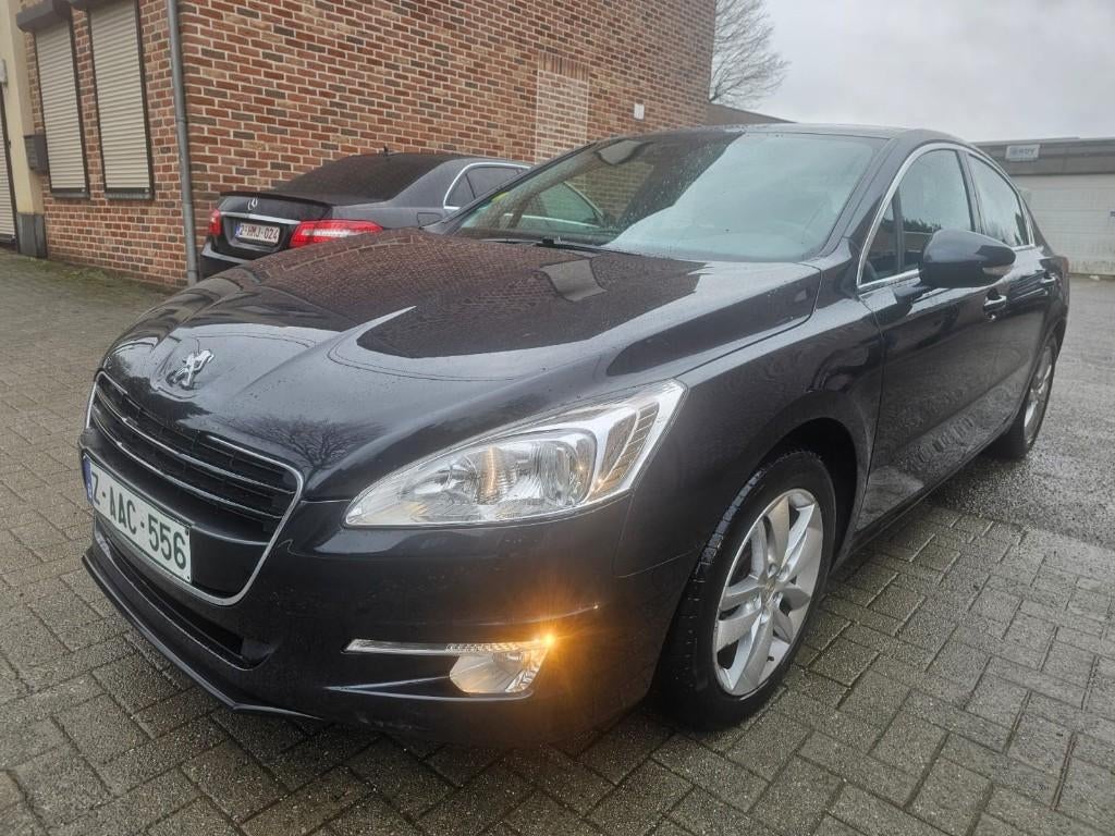 Peugeot 508 1.6 Hdi 115pk(Bouwjaar2013/111.000km)Top Staat, Auto's, Peugeot, Voorwielaandrijving, Stof, Zwart, 4 cilinders