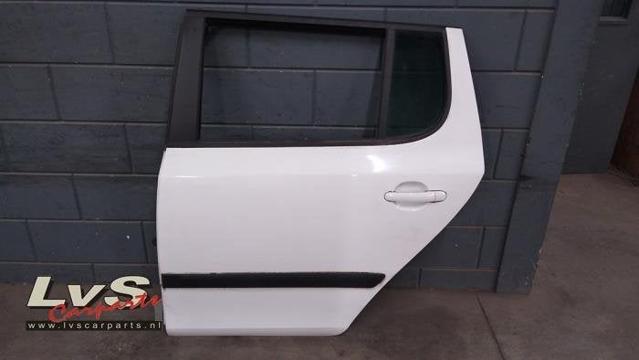 Portière 4portes arrière gauche d'un Skoda Fabia (LF9E), -, 3 mois de garantie, Utilisé, Skoda