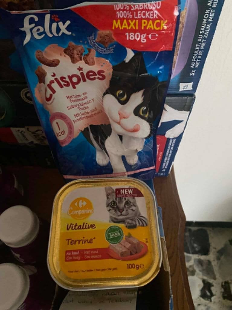 poezen eten + pap, Dieren en Toebehoren, Ophalen, Kat