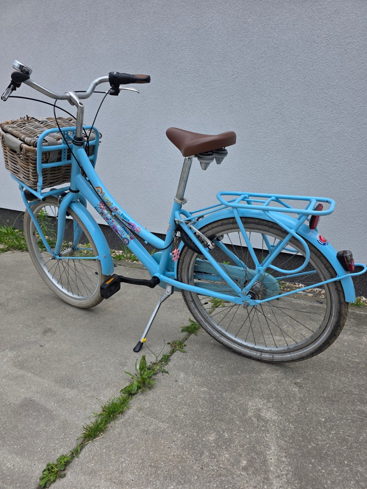 meisjes fiets, Ophalen, Versnellingen, 14 inch of minder, Zo goed als nieuw