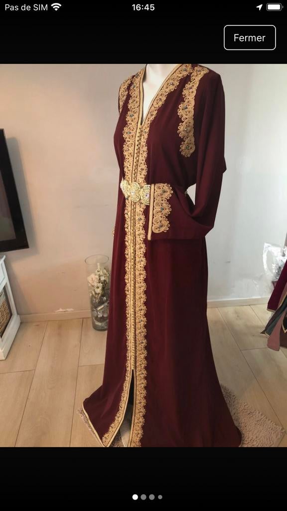 Kaftan femme, aisselles 60 cm, Kleding | Dames, Gelegenheidskleding, Ophalen of Verzenden, Nieuw