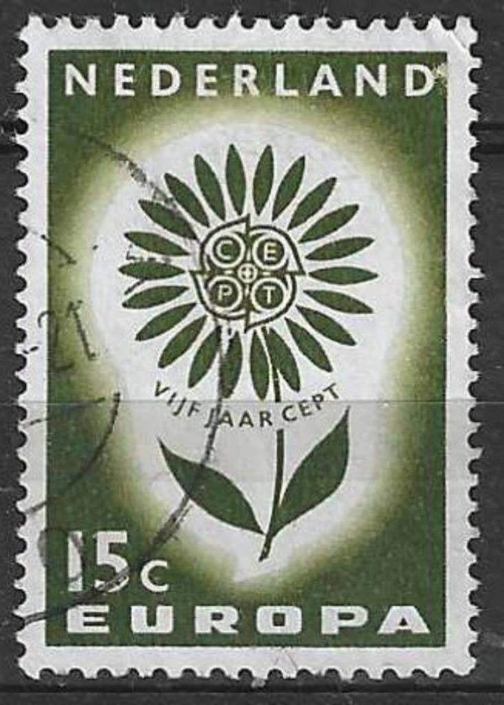 Pays-Bas 1964 - Yvert 801 - Europe (ST), Timbres & Monnaies, Timbres | Pays-Bas, Envoi, Affranchi