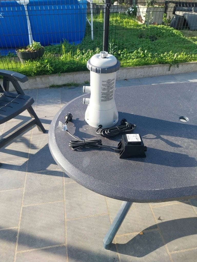 intex crystal clear pool filter pump model 368g, Ophalen, Nieuw