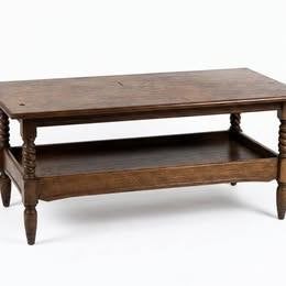 wooden Tea/coffee table, Huis en Inrichting, Tafels | Salontafels, 50 – 75, Gebruikt, 100 tot 150 cm, Vintage wooden tea table