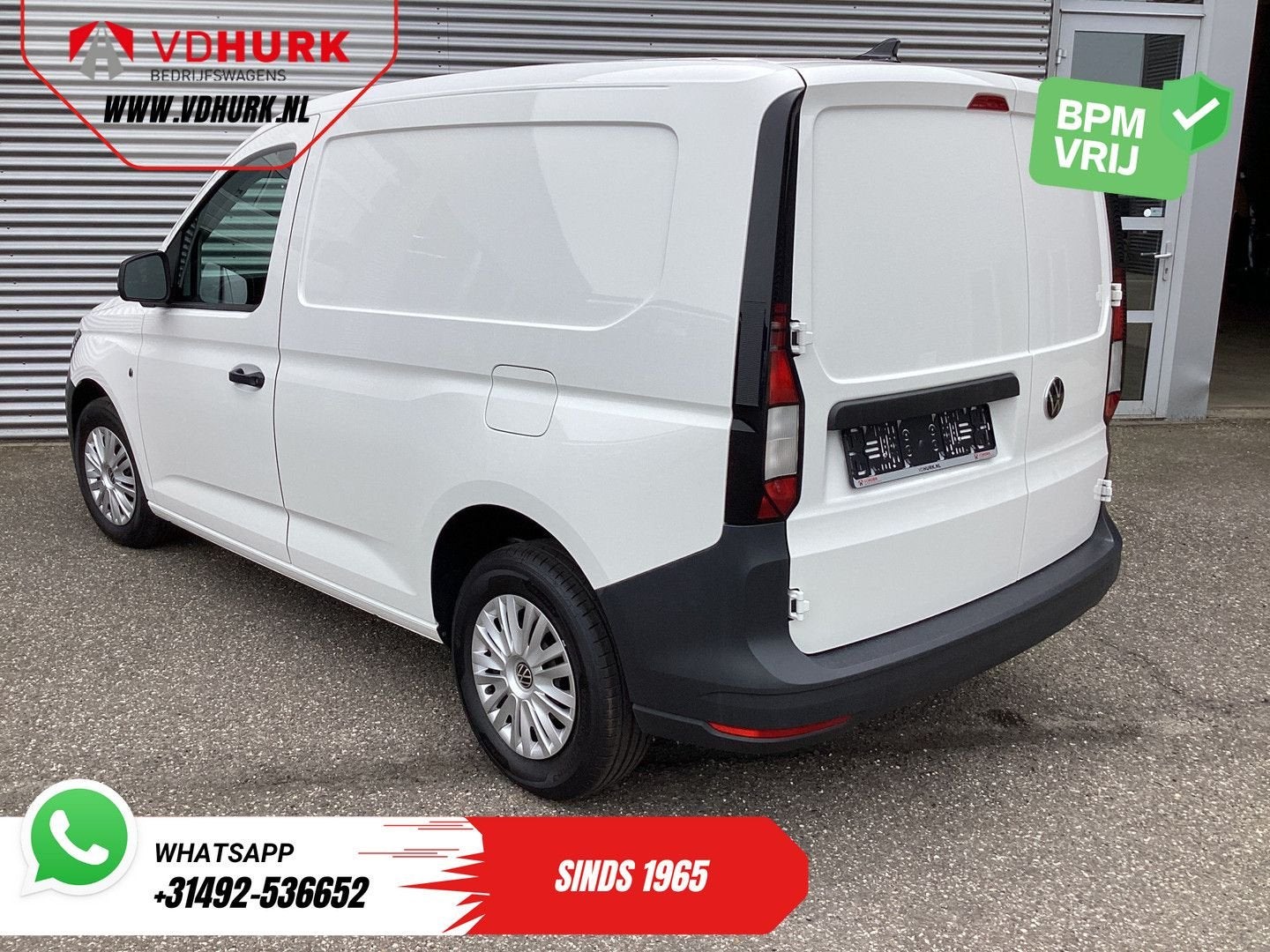 Volkswagen Caddy Cargo 2.0 TDI 100 pk Omvormer/ Sortimo/ Cru, Electronic Stability Program (ESP), Wit, Bedrijf, Te koop