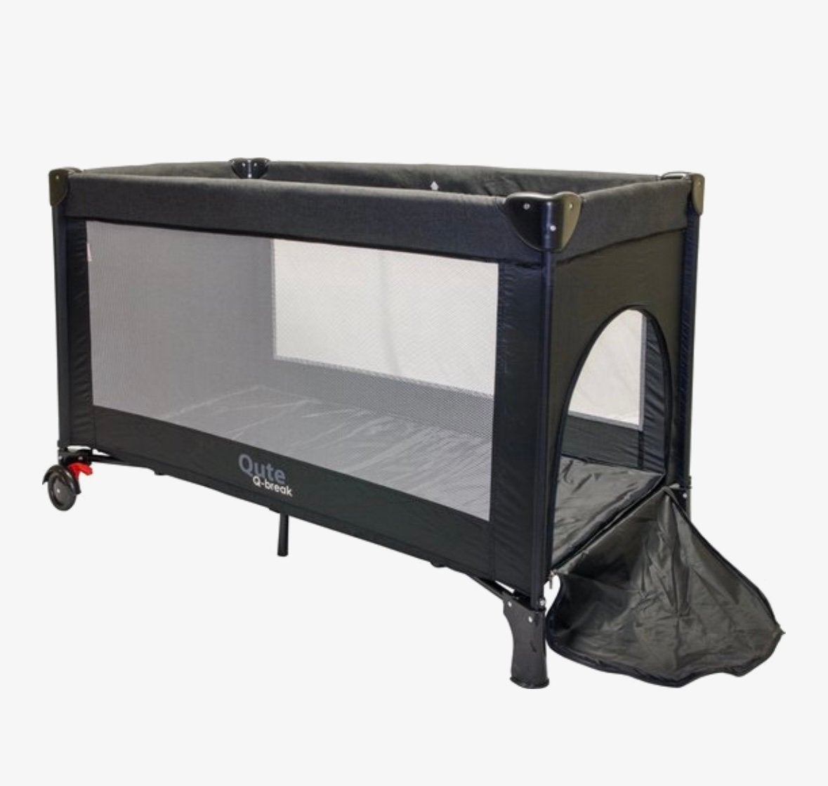 Reisbedje met wieltjes + dikke matras!, Ophalen, Zo goed als nieuw, Reisbedje