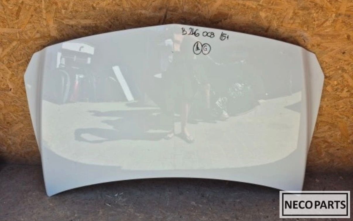 MERCEDES B-KLASSE W246 MOTORKAP  ORIGINEEL ALLES LEVERBAAR!!, Arrière, Haillon arrière, Utilisé, -