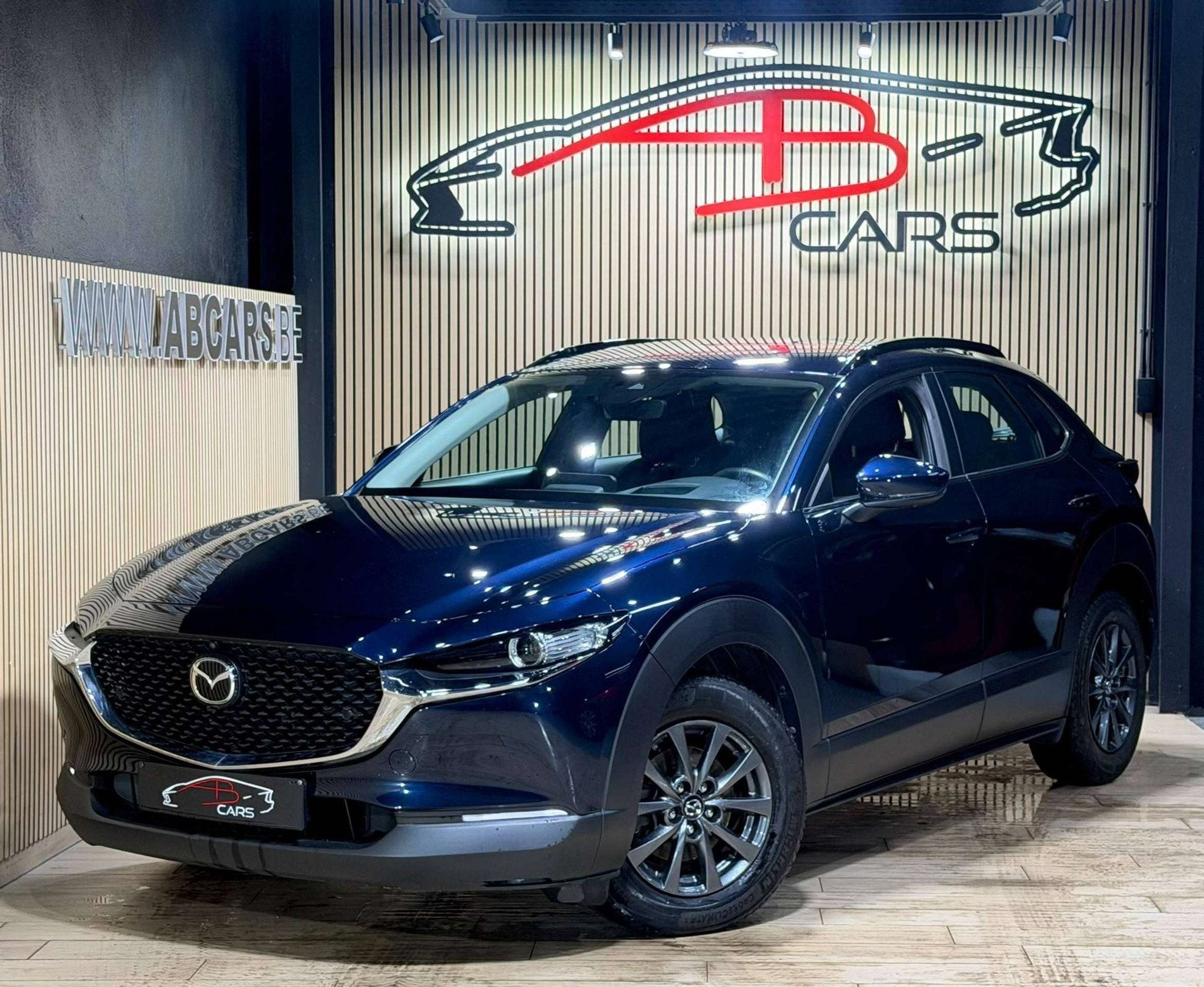 Mazda CX-30 CX-30 2.0i SKYACTIV-X MHE AWD * GARANTIE 12 MOIS, Auto's, 1998 cc, Stof, 4 cilinders, Blauw