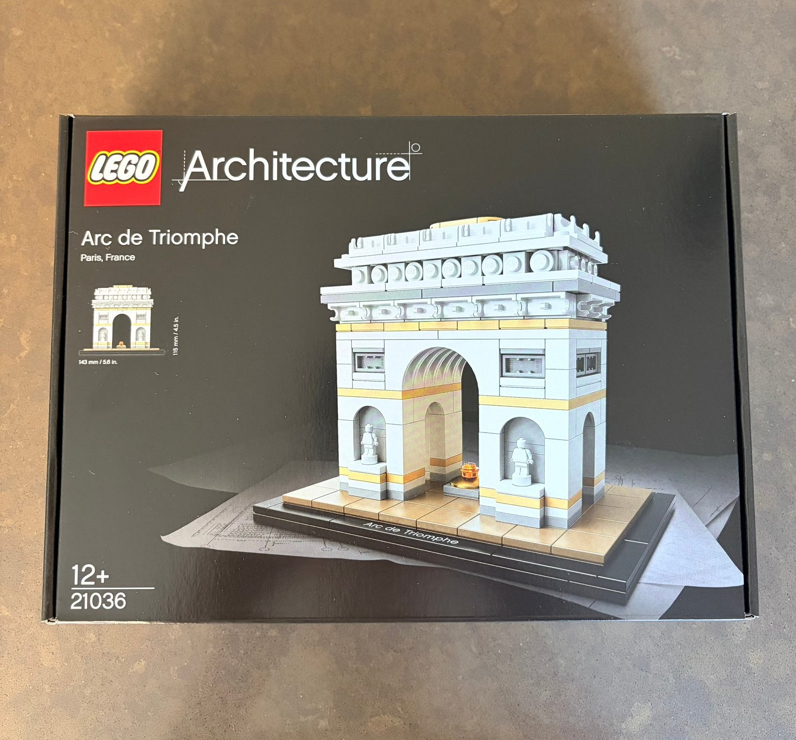 LEGO 21036 Architecture Arc de Triomphe (MISB), Nieuw, Architecture, Ophalen of Verzenden, Complete set