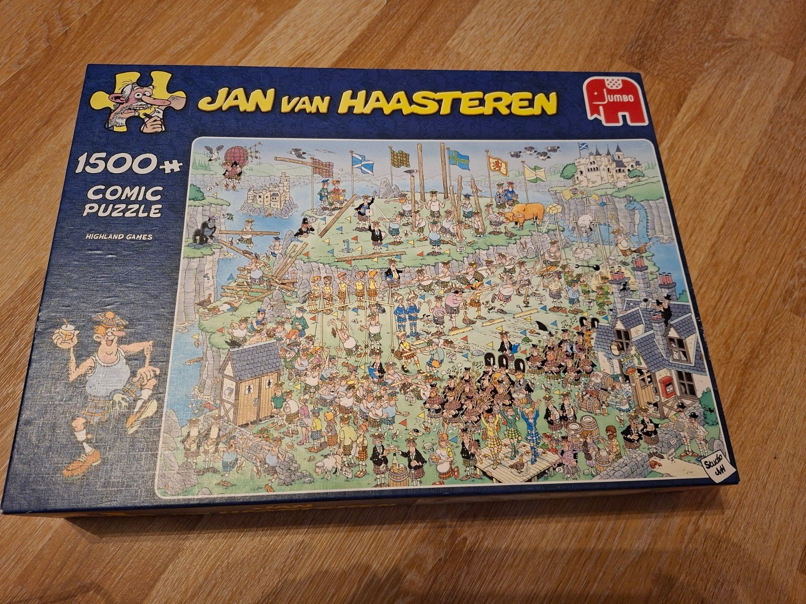 Puzzle 1500 pièces Van Haasteren, Enlèvement, 500 à 1500 pièces, Comme neuf, Puzzle